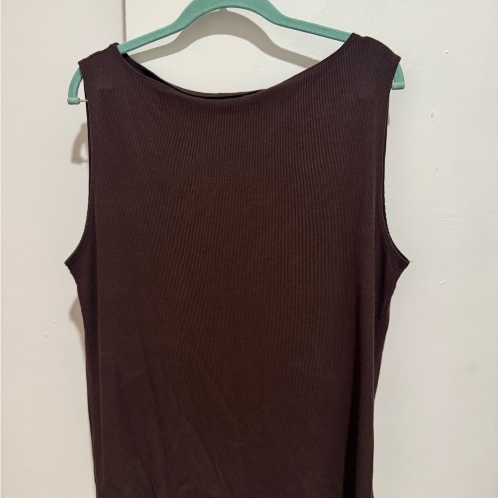 Featherweight Rib Slash Top - Abercrombie & Fitch